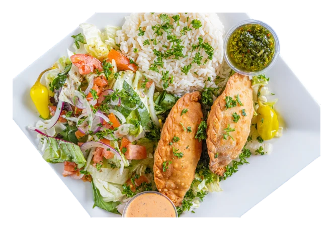 Mix Beef & Chicken Empanada Meal